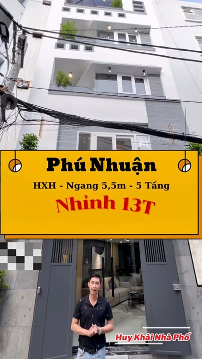 Nhà Đoàn Thị Điểm Phú Nhuận 200m² giá 13.568 tỷ - Ô tô vào tận nhà