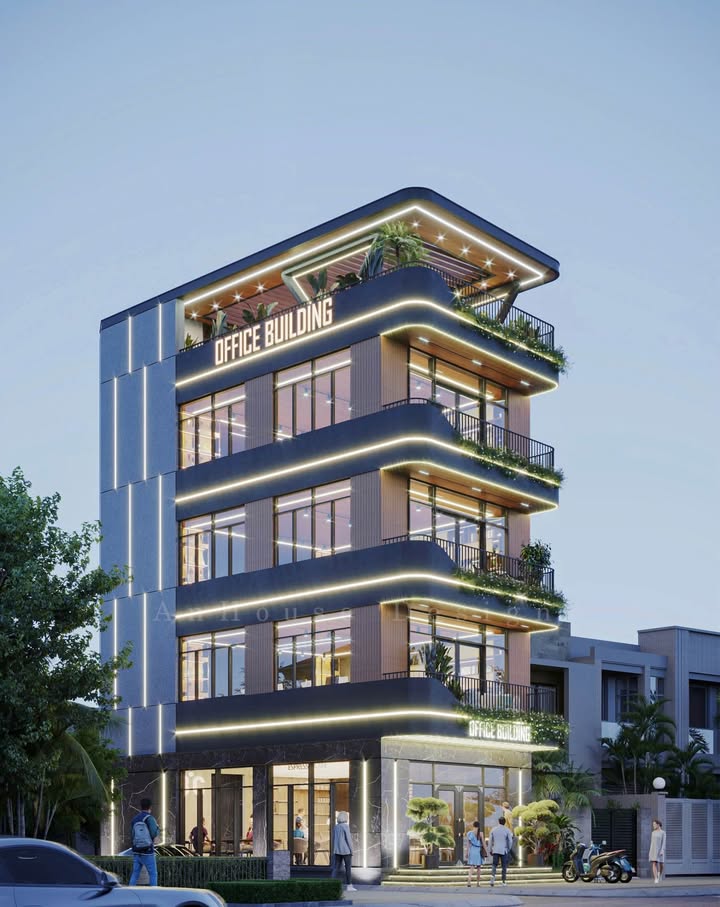 Nhà 5 tầng Nguyễn Văn Linh 126m² 50 triệu - Sẵn sàng ở ngay