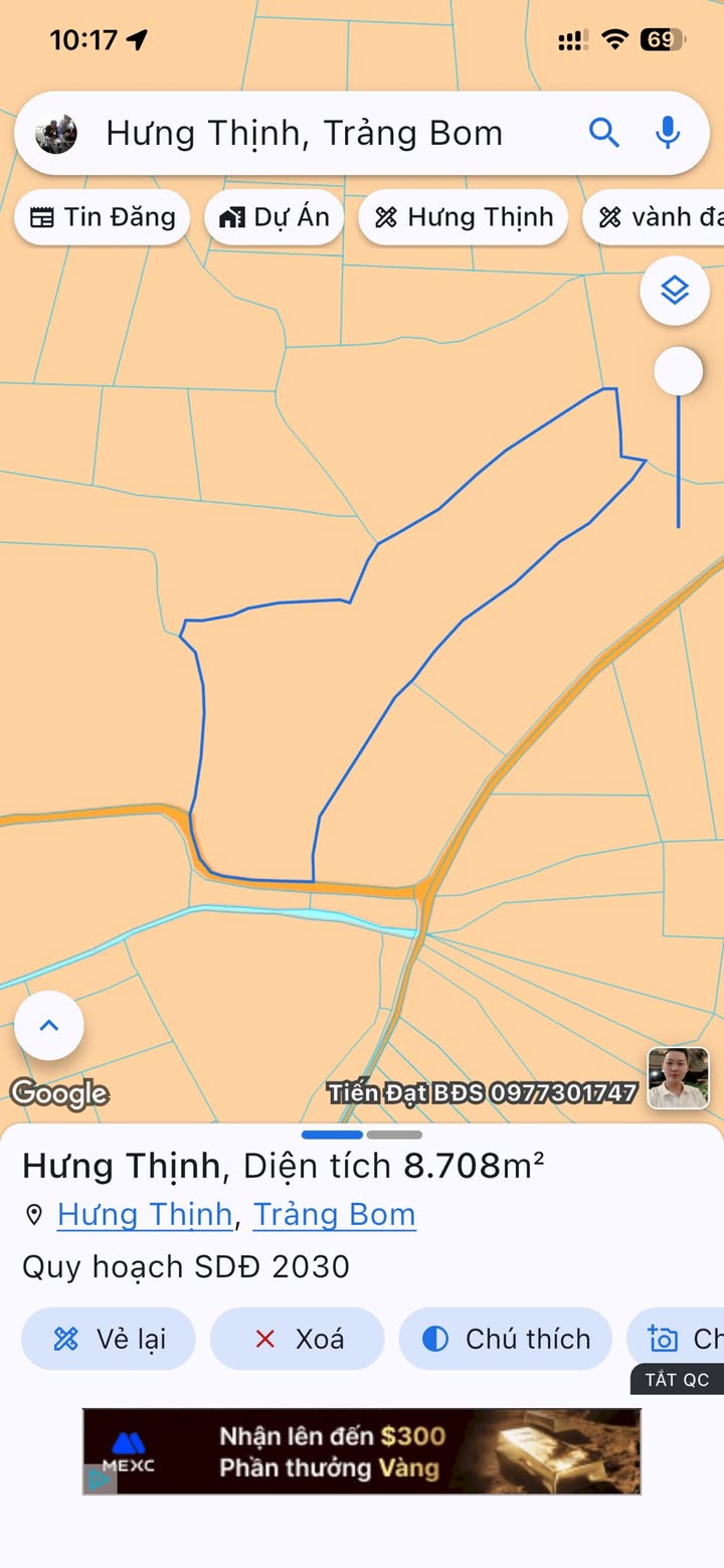 Bán Gấp Đất Vườn 8700m² Đồng Nai Tặng Nhà, Mặt Tiền Lớn