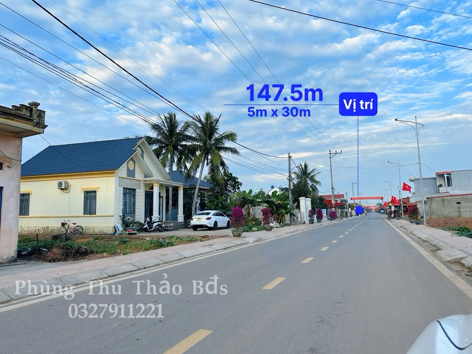 Đất nền Tiên Lãng, Hải Phòng 147m² - Tiềm năng tăng giá mạnh!