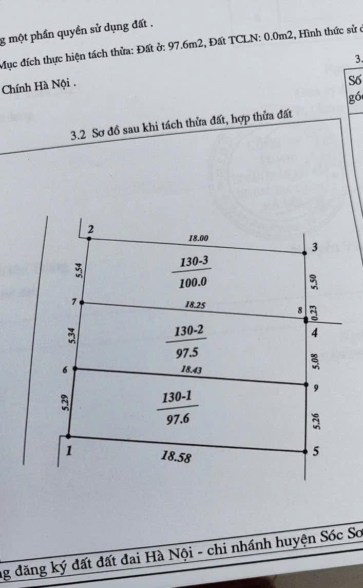 Đất nền Sóc Sơn 100m² - Tiềm năng tăng giá vượt trội!