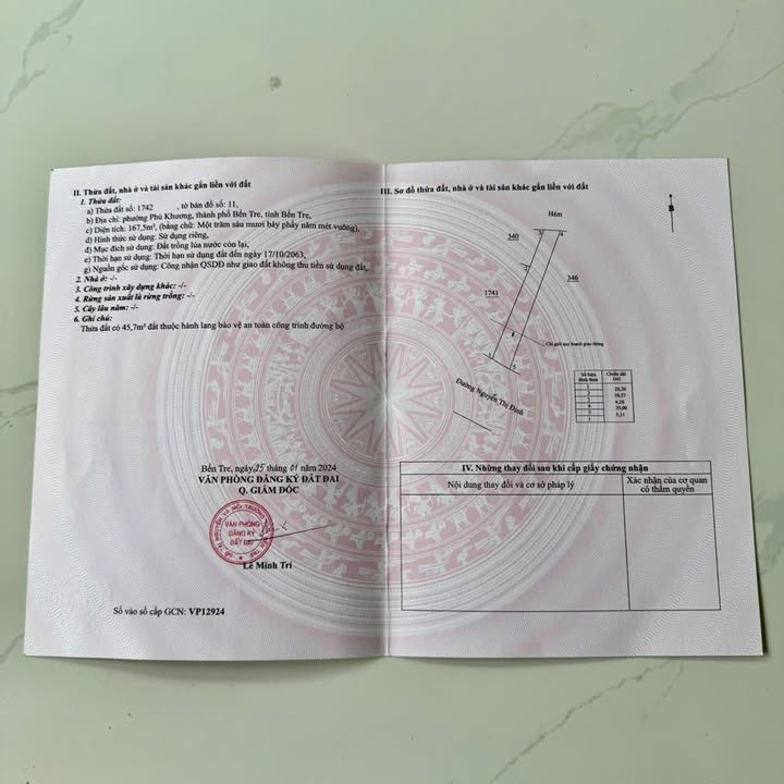 Đất 2 Mặt Tiền Nguyễn Thị Định, Bến Tre - 3.2 Tỷ Bao Sổ