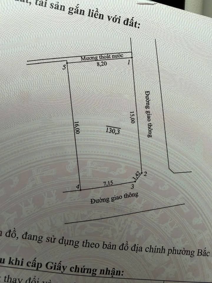 Đất Lô Góc 130m² Mặt Tiền Nguyễn Công Trứ, Hà Tĩnh - Sẵn Sàng Xây Dựng