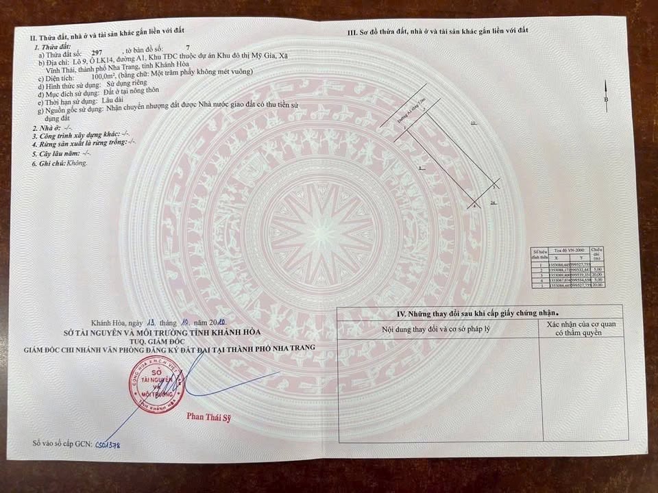 Đất nền Mỹ Gia Nha Trang 100m² - Sổ đỏ chính chủ, xây dựng tự do!