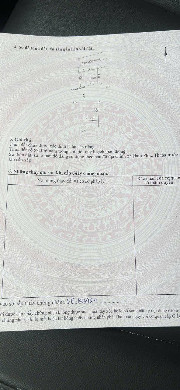 Đất nền Thiên Cầm Cẩm Xuyên 179.8m² - Đất thổ cư 100%!