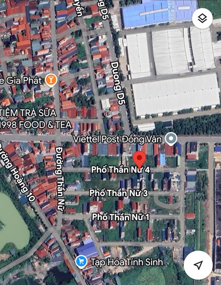 Đất nền 72m² mặt tiền 4.5m, Phường Đồng Văn, Hà Nam - Sổ đỏ sẵn sàng