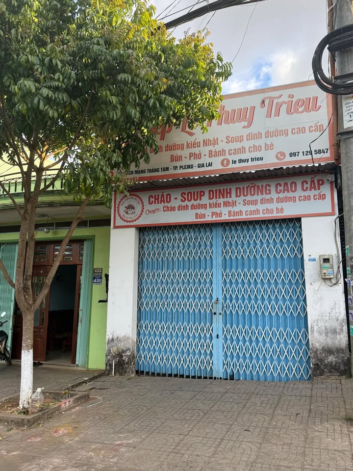 Nhà Mặt Tiền 420 CMT8, Pleiku 140m² - Mặt tiền kinh doanh đắc địa!