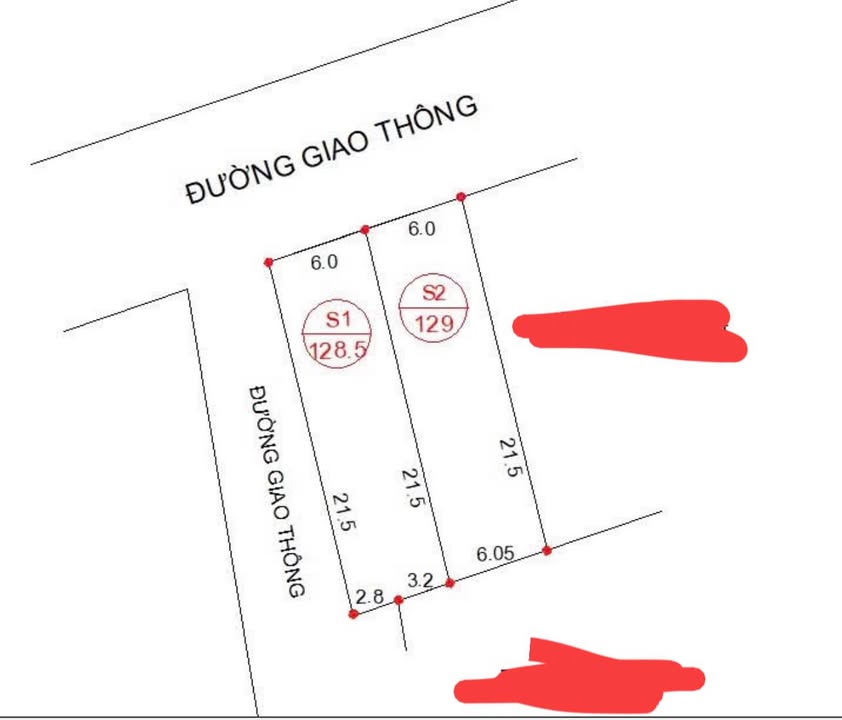 Bán Đất Thổ Cư 132m² Trục Chính Thạch Thắng, Hà Tĩnh - Giá 1.2 Tỷ