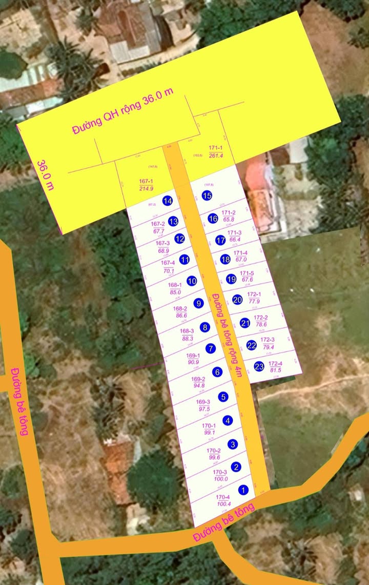 Đất nền Bắc Vân Phong 65m² giá 780tr - Sổ đỏ chính chủ