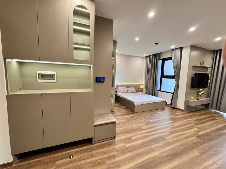 Studio ZR1 Vinhomes Ocean Park 35.7m² - View thoáng, Full nội thất