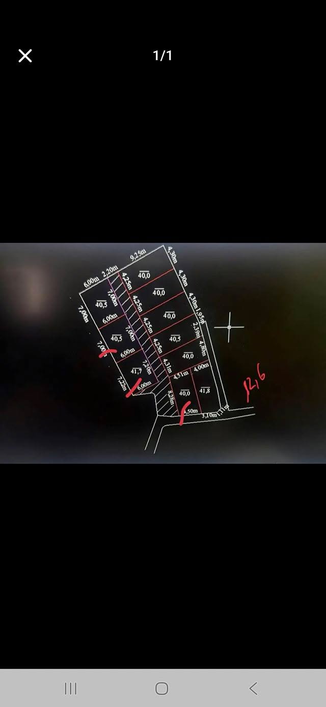 Đất nền F0 Hương Sơn, Kiến An, Hải Phòng - 40m², Giá từ 1.X Tỷ