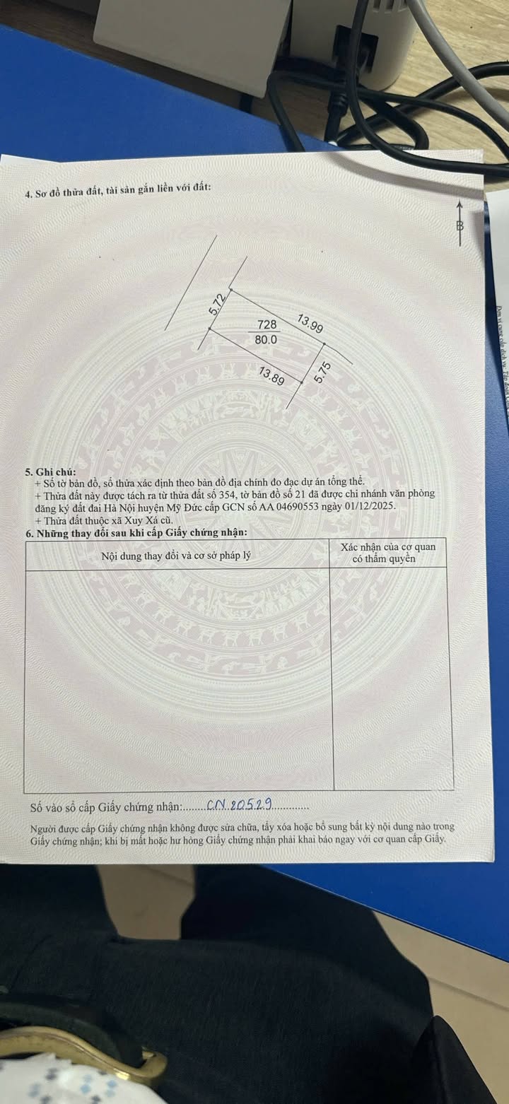 Đất nền Xuy Xá Mỹ Đức 80m² giá 1.7 tỷ - Sổ đỏ chính chủ