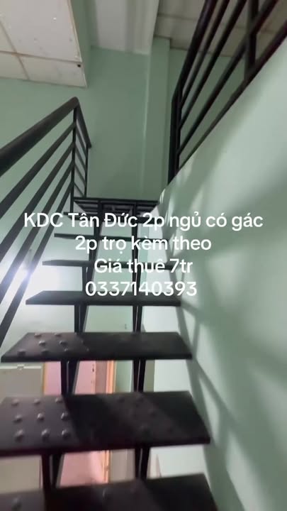 Nhà 2PN KDC Tân Đức, Long An - Kèm 2 phòng trọ, Giá 7 Triệu/tháng