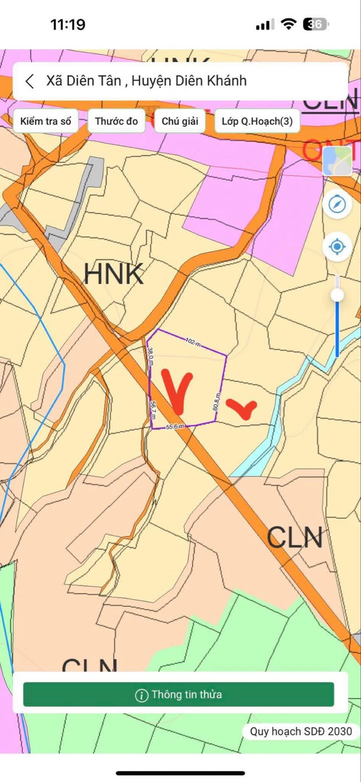 Bán Gấp Đất Farm Vườn 17.000m² Huyện Diên Khánh - Giá Đầu Tư 4.4 Tỷ