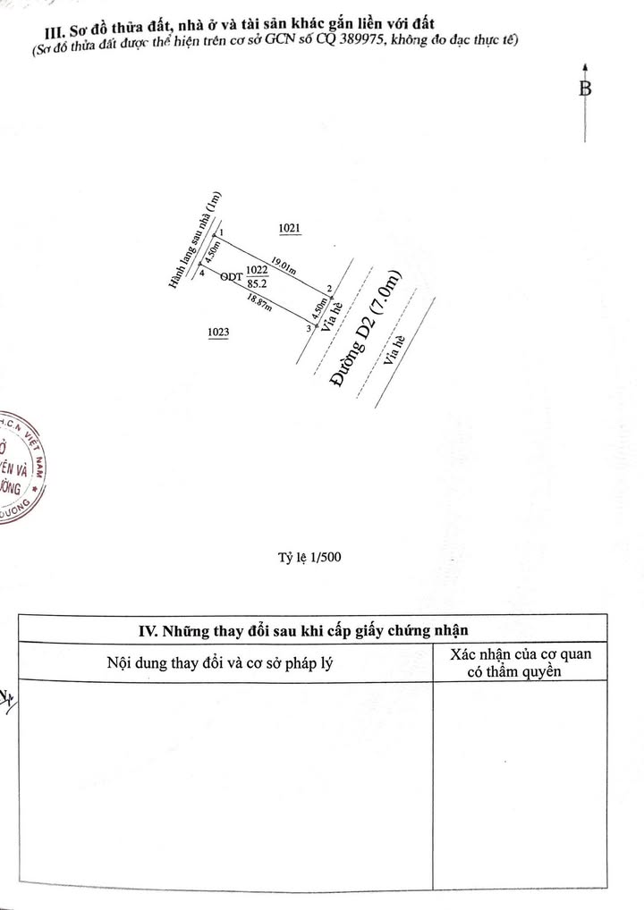 Đất nền Tân Hiệp Tân Uyên 85.2m² - Sổ đỏ chính chủ!