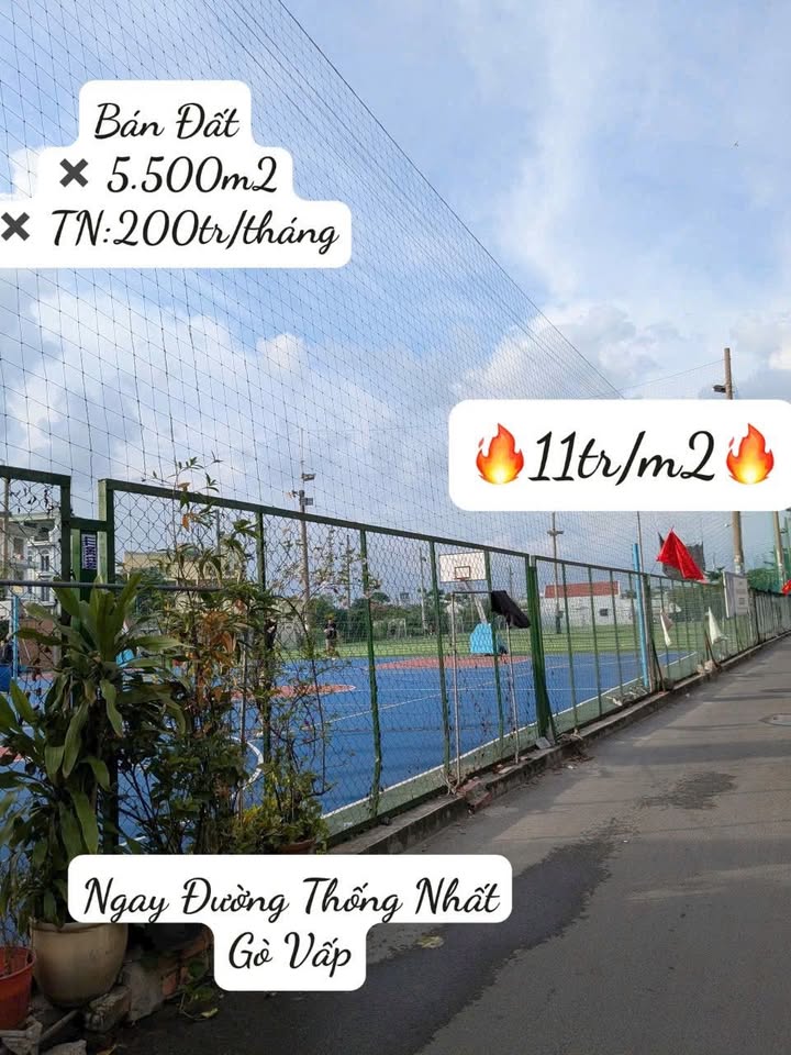 Đất Nền Gò Vấp 5500m² - Tiềm Năng Tăng Giá Vượt Trội!