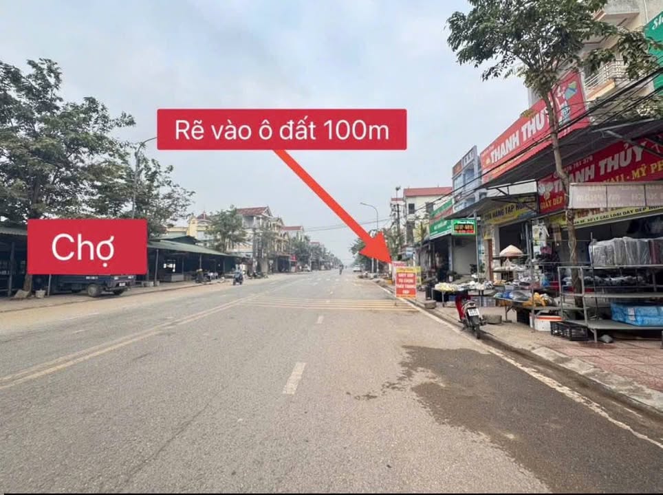 Đất nền Cổ Độ, Bình Xuyên (100m²) - Trung tâm Gia Khánh, Sổ hồng thổ cư