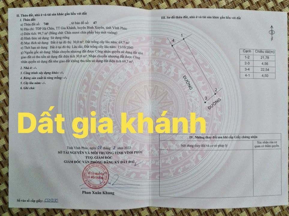 Đất nền 99.7m² TDP Hà Châu, Sông Công - Sổ đỏ chính chủ!