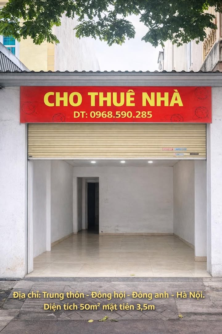 Nhà Mặt Tiền Kinh Doanh 50m² Đường Trung Thôn, Đông Anh - Giá Tốt