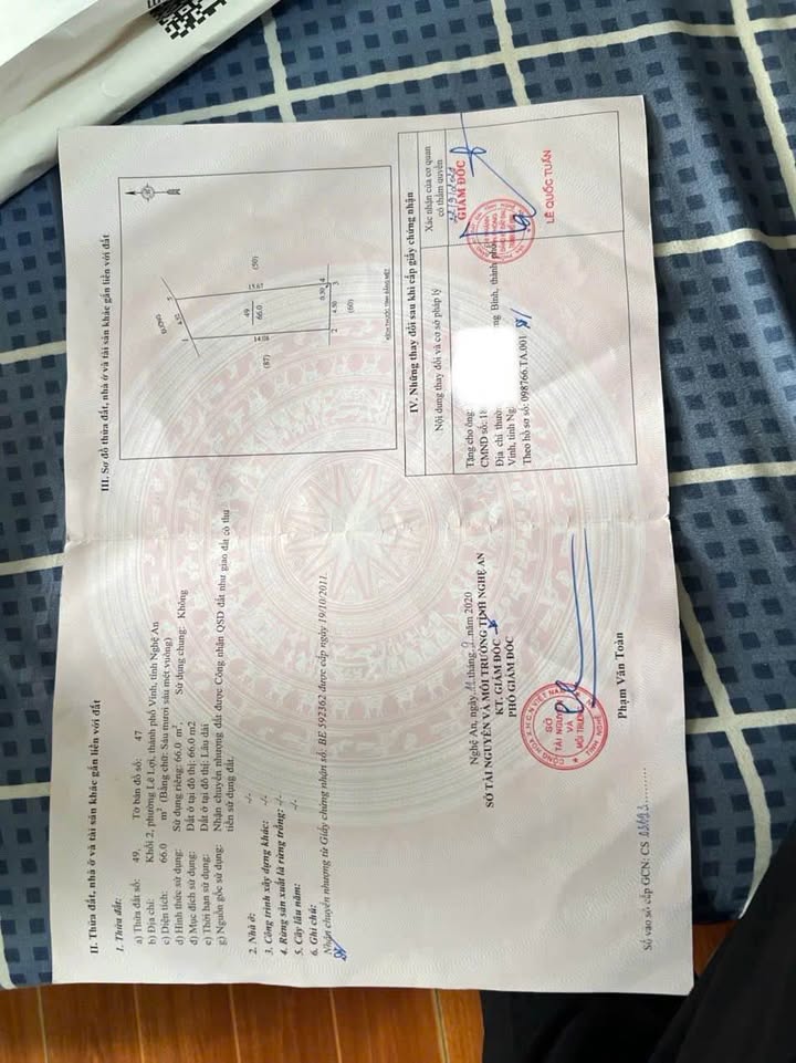 Đất nền Trung tâm TP Vinh 72m² - Tiềm năng tăng giá vượt trội!