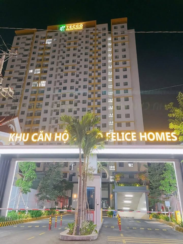 Cho thuê căn hộ Tecco Felice Homes 2PN, full nội thất - Giá 6 triệu/tháng