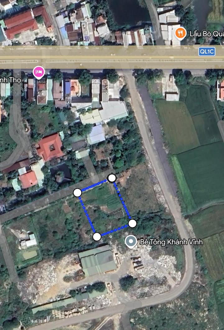 Đất Vàng 1395m² Vĩnh Trung - Sổ Hồng 7 Lô, Ngang 39m, Giá 20tr/m²