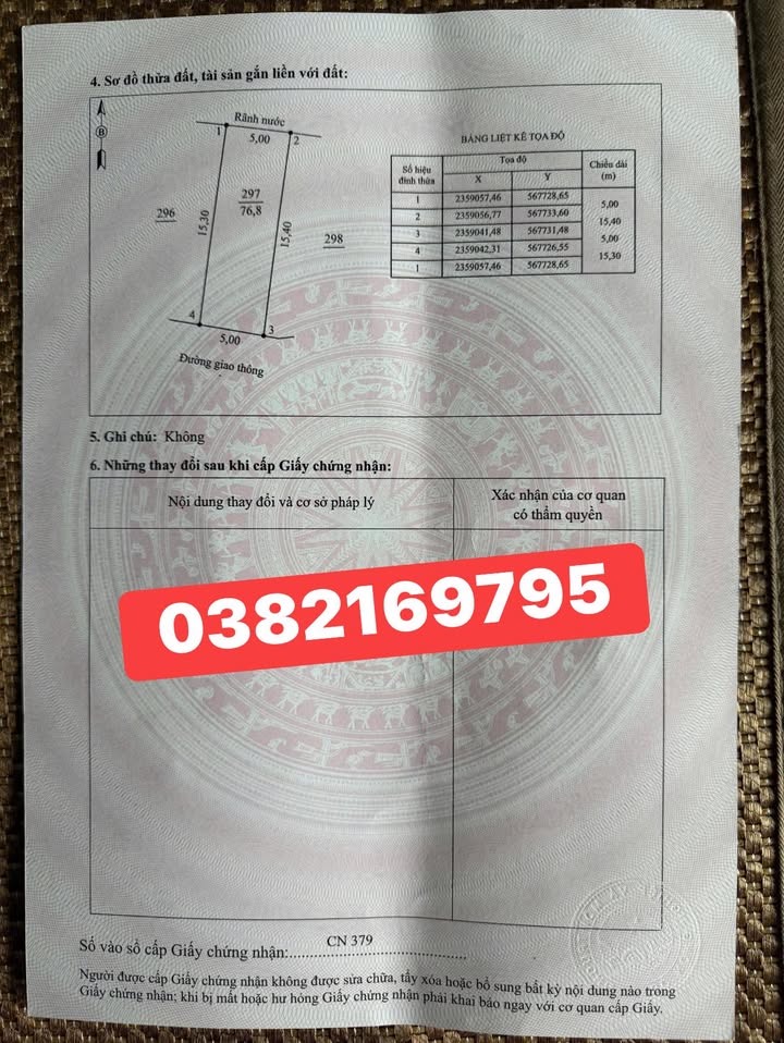 Lô Đất Phường Tân Dân, TP Việt Trì 76.8m² - Tiềm Năng Tăng Giá Vượt Trội!