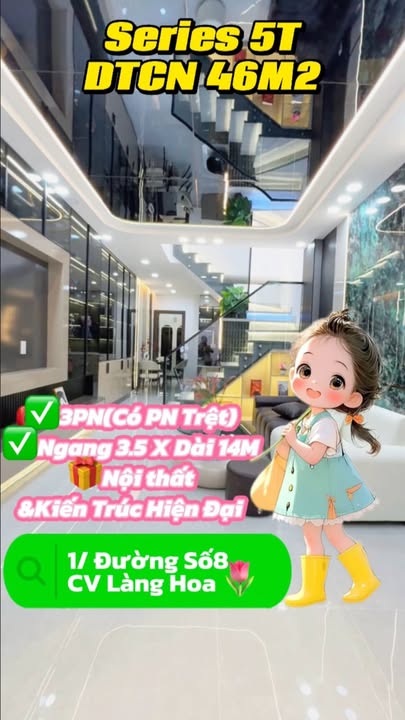 Nhà Phường 11 Gò Vấp 46m² - 5.68 Tỷ, Có Phòng Ngủ Tầng Trệt, Sổ Hồng