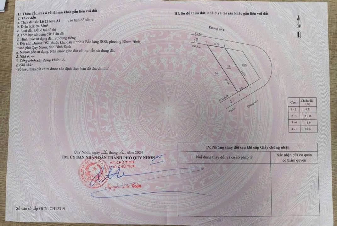 Đất Kề Góc View Sông Chợ Dinh, Quy Nhơn - 95m² Sổ Đỏ Hỗ Trợ Vay