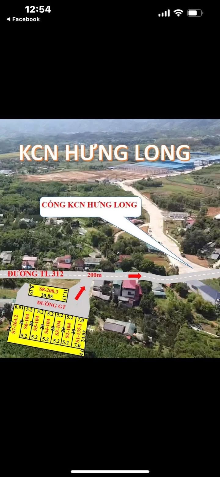 Đất nền Hưng Long, Yên Lập, 100m²/lô – Tiềm năng tăng giá mạnh mẽ