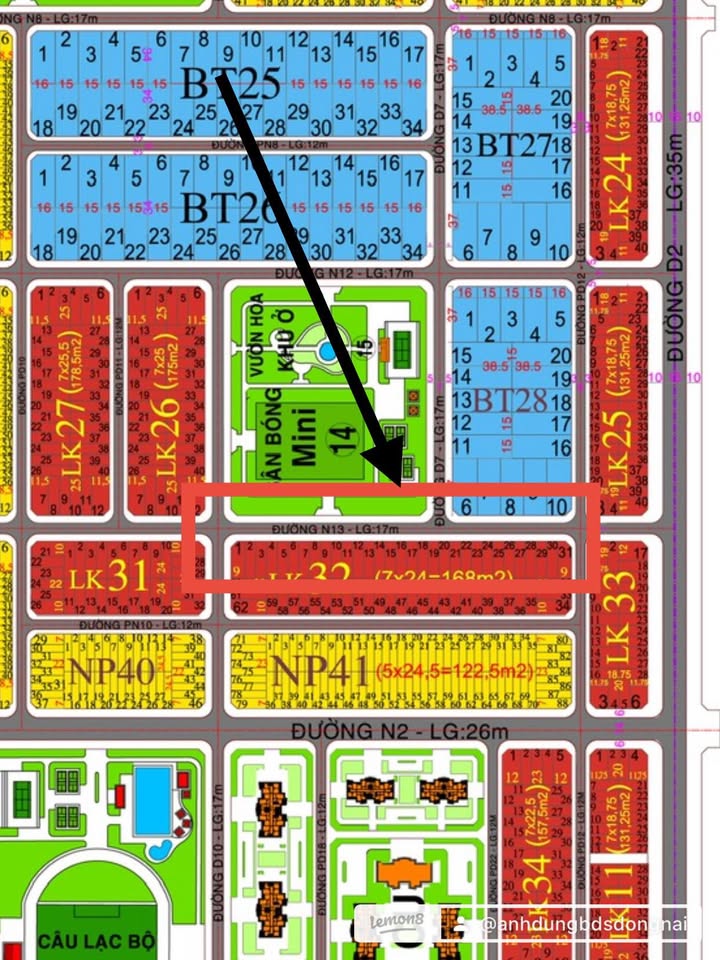 Bán Đất Nền Sổ Hồng Riêng 168m² Thủ Đức - 2.52 Tỷ