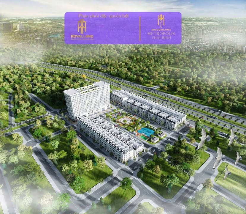 Đất Nền Metropolis Thái Bình - Vành Đai 2, 120m² - Đầu Tư Sinh Lời