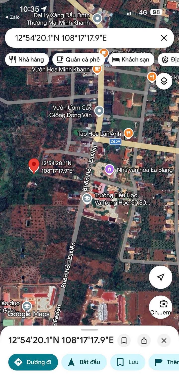 Đất nền Ea Siên Buôn Hồ 3400m² – Sổ đỏ chính chủ, tiềm năng tăng giá!