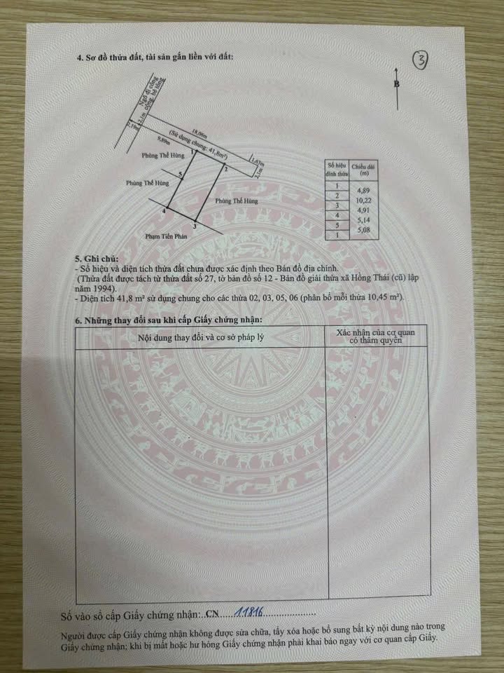 Đất nền 50m² sổ đỏ Kiều Trung, An Dương - Giá 1 tỷ, gần chợ, trường học