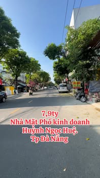 Nhà mặt phố Huỳnh Ngọc Huệ, Thanh Khê 7.9 tỷ - Mặt tiền kinh doanh đắc địa!