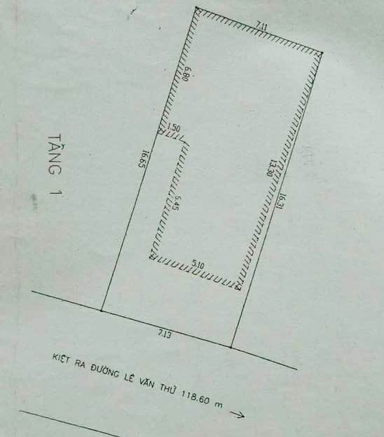 Đất Lê Văn Thứ Sơn Trà 117m² 16 tỷ - Pháp lý rõ ràng