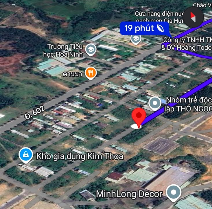 Đất TĐC Hòa Ninh 2 - Cẩm Lệ 120m² - Giá 2 Tỷ - Tiềm năng tăng giá