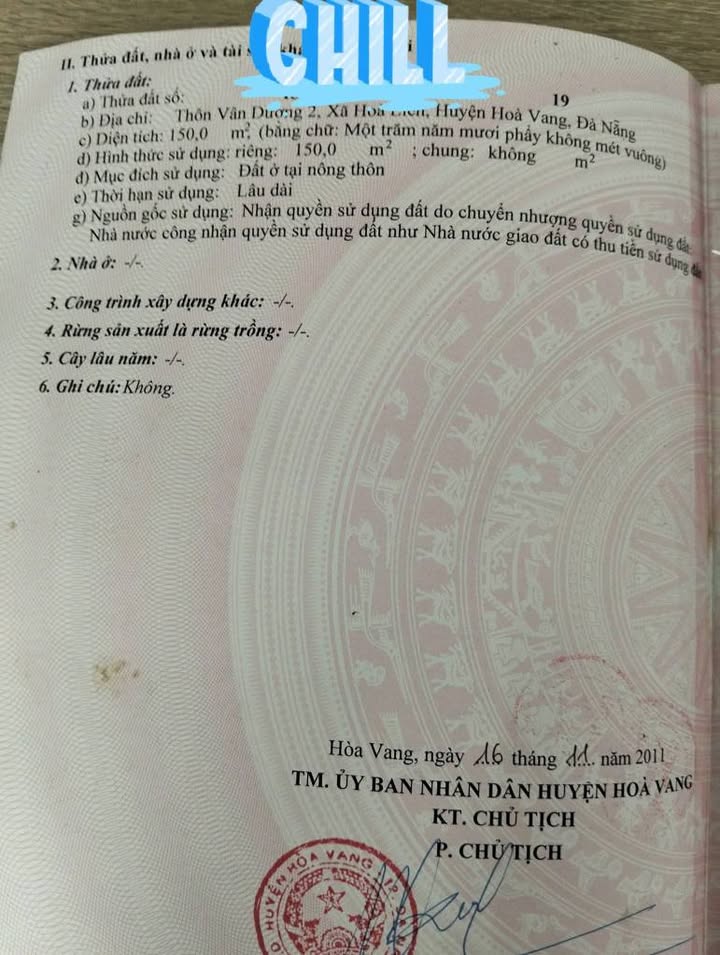 Đất nền Vân Dương 2 Đà Nẵng 150m² – Tiềm năng tăng giá vượt trội!