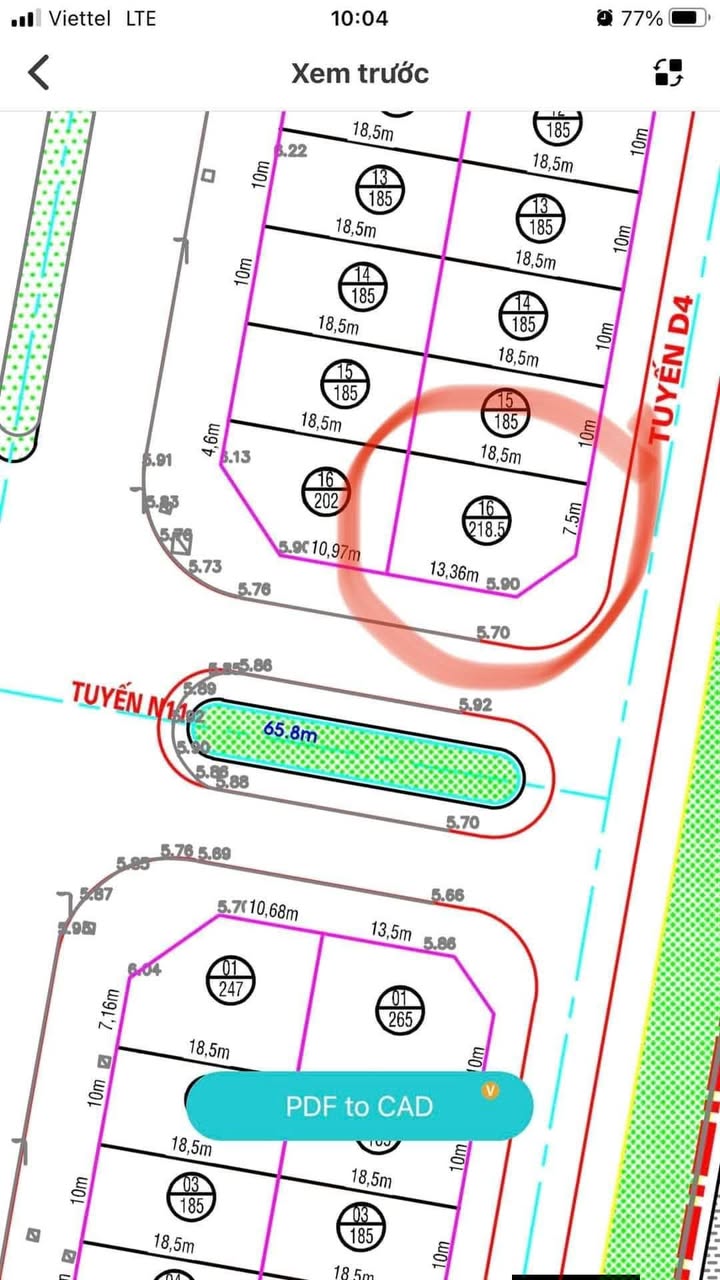 Bán Lô Góc Khu Đô Thị Long Vân, Quy Nhơn - View Sông, Kinh Doanh Đa Ngành