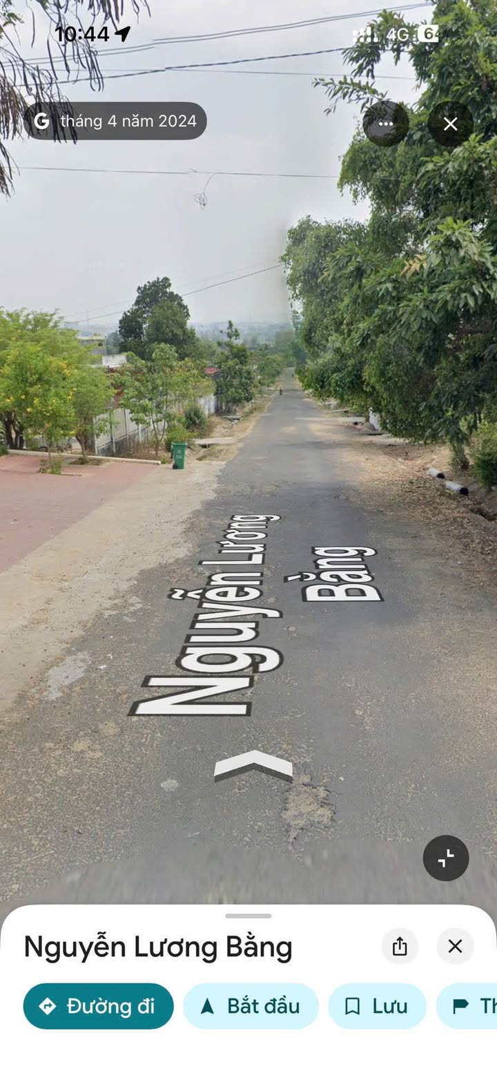 Đất nền 211m² Nguyễn Lương Bằng, Kon Tum - Sổ đỏ thổ cư, hướng Tây