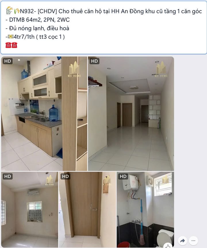 Căn hộ Hoàng Huy An Đồng, An Dương 4 triệu/tháng - Sẵn sàng vào ở!