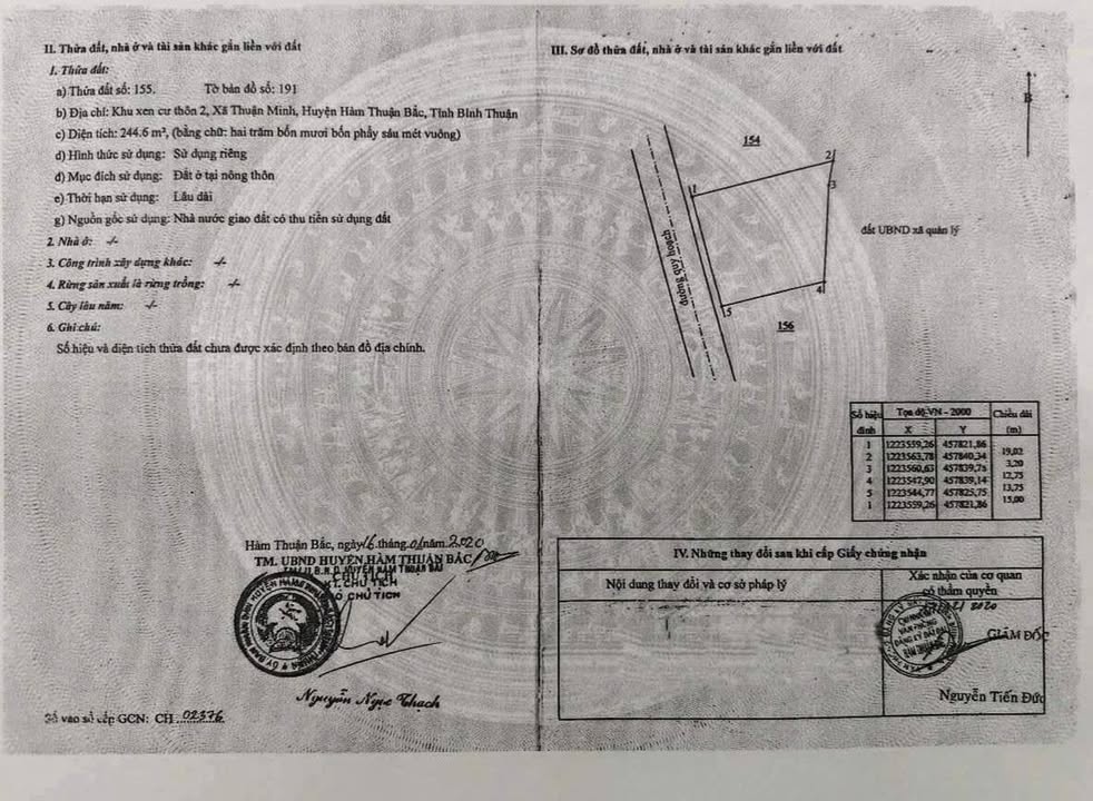 Đất Thổ Cư 245m² Đường Oto Tại Đạ Huoai, Lâm Đồng - Giá 680 Triệu