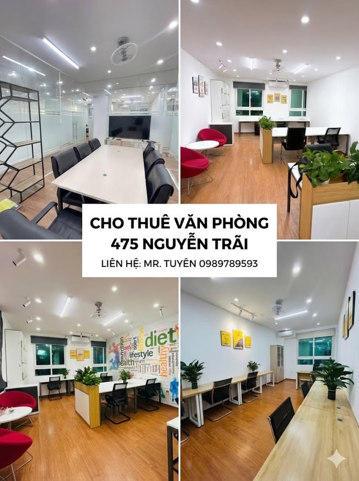 Văn phòng 475 Nguyễn Trãi, Thanh Xuân - Sẵn sàng làm việc!