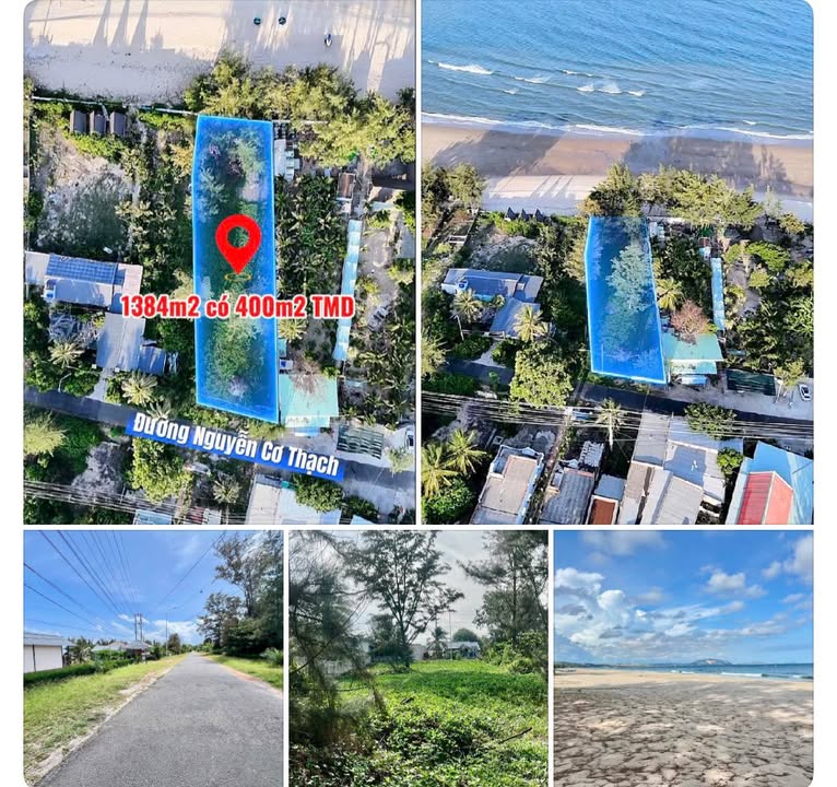 Đất Mặt Tiền Biển Nguyễn Cơ Thạch, Mũi Né - 1384m² Kinh Doanh & Lưu Trú Đắc Địa