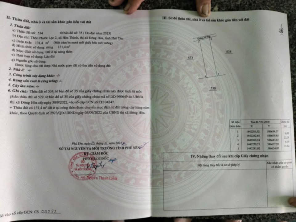 Lô đất Phường Phú Thạnh Tuy Hòa 126m² chỉ 600 triệu - Sẵn sàng xây nhà