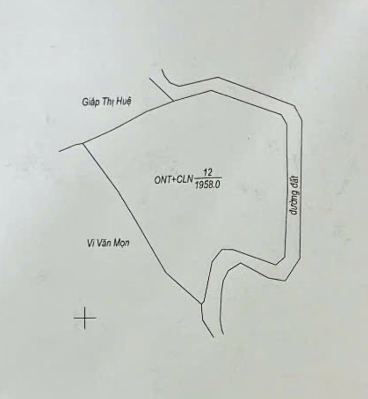 Đất vườn Kiên Lao, Chũ, Bắc Giang 1958m² - Đón đầu dự án Vin Resort!