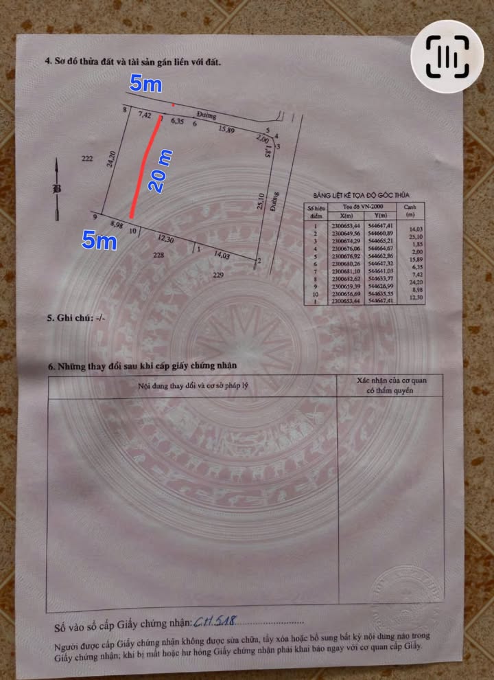 Đất nền Khoái Châu 100m² - Sổ đỏ chính chủ, đường to ô tô!