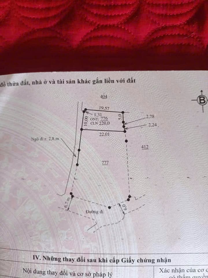 Đất nền Quảng Văn, Quảng Xương 220m² - Tiềm năng tăng giá vượt trội!
