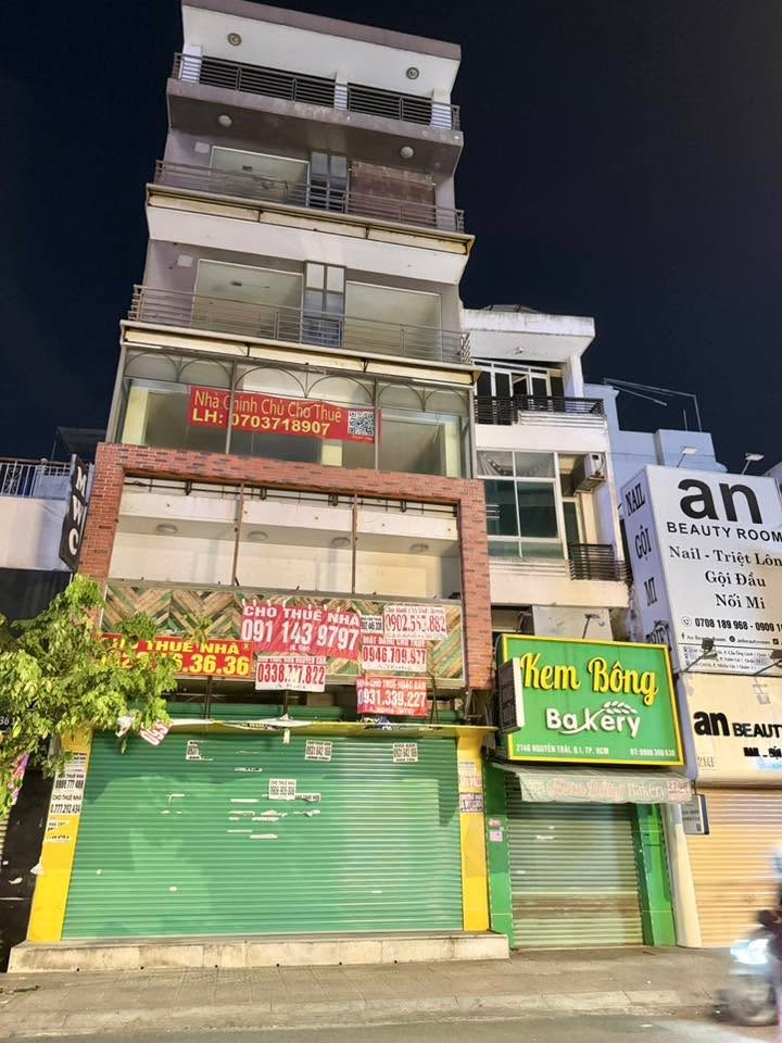 Cho thuê mặt bằng Nguyễn Trãi Q1 80m² giá 7tr - Vị trí đắc địa!