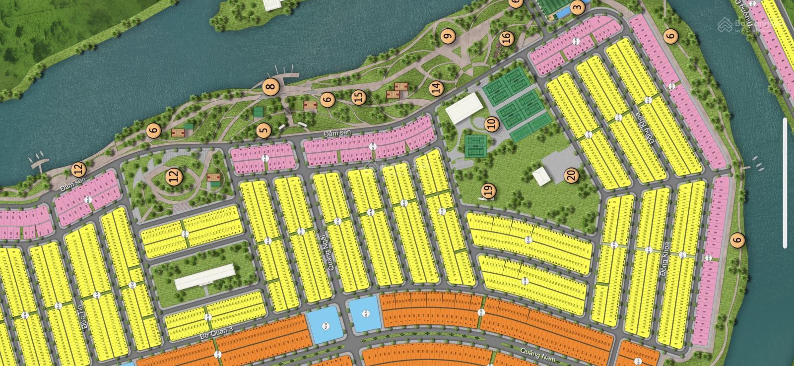 Đất nền Nam Hòa Xuân Đà Nẵng - Sổ đỏ từng lô, giá tốt từ Sun Group